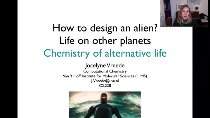 Thumbnail for channel How to design an alien - chemistry lectures JV