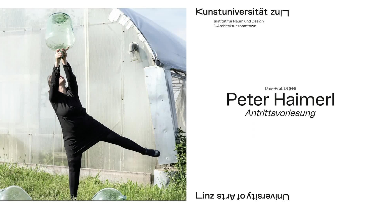 Peter Haimerl | Antrittsvorlesung