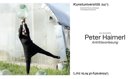 Thumbnail for entry Peter Haimerl | Antrittsvorlesung