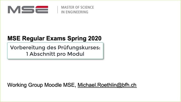 Vorschaubild für Kanal TI - MSE