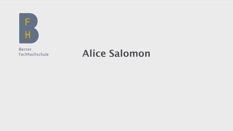 Vorschaubild für Eintrag Alice Salomon